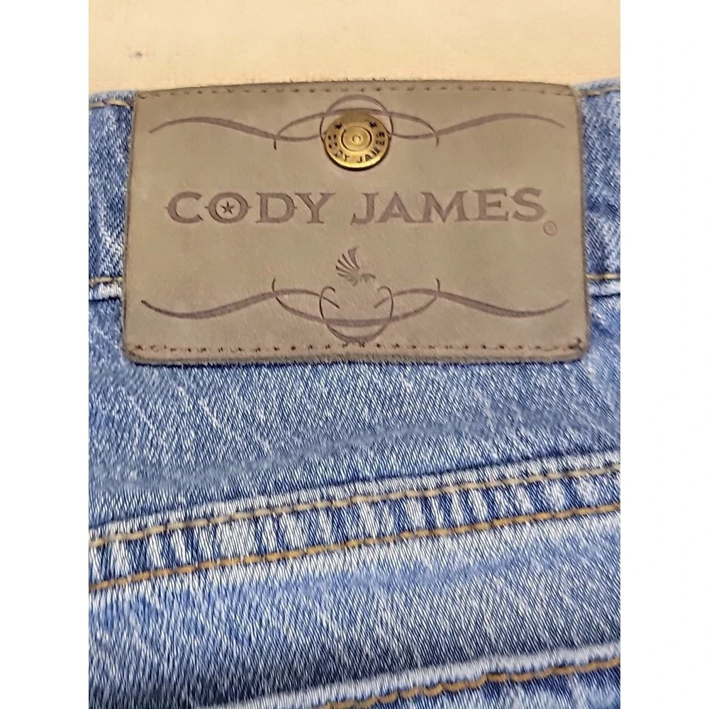 Cody James Men's Straight Leg Jeans Medium Wash Denim 30x32 Western Workwear
